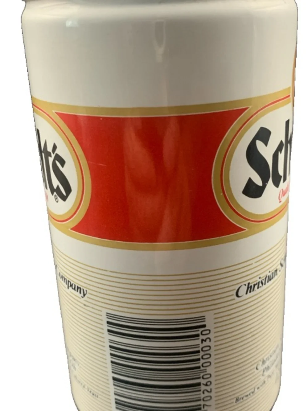 Vintage Beer Can Schmidt's Christian Schmidt Brewing Pull Tab Empty